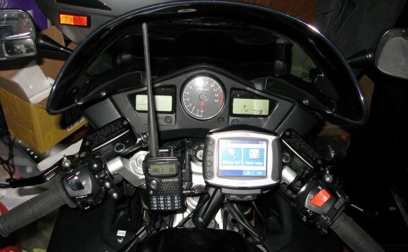 Ham Radio Motorcycle Install