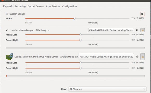 You can also run pavucontrol