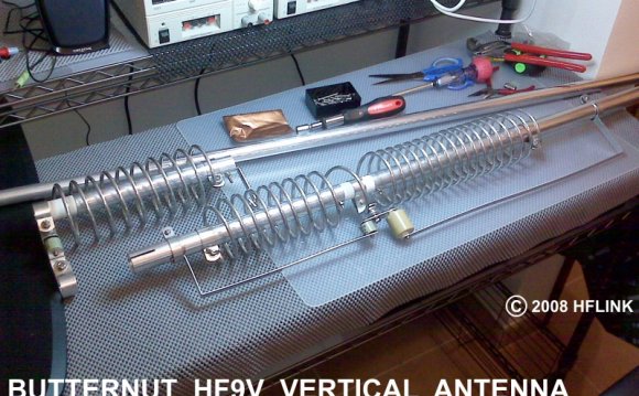 Ham Radio Vertical HF antenna