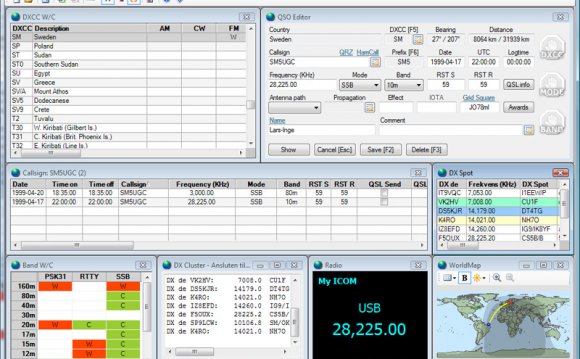 Free Ham Radio logging Software