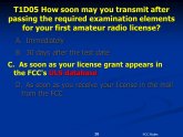 FCC Amateur Radio License database