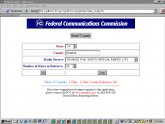 FCC Ham Radio license Search