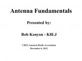 Ham Radio antenna Basics
