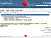 Ham Radio license Canada