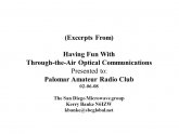 Palomar Amateur Radio Club