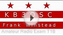 Amateur Radio Technician Exam Prep T1B