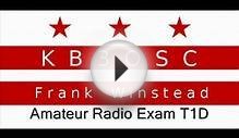 Amateur Radio Technician Exam Prep T1D