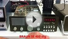 BRAUN SE-400 dig and LT-470, SSB/FM - VHF/UHF HAM-radio
