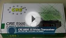 CRE 8900 10 Meter AM FM SSB Ham CB Radio - Overview