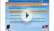 EPA 608 Certification - Core Exam - FREE Practice Test