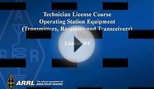 Technician License Lesson 4 Part 1